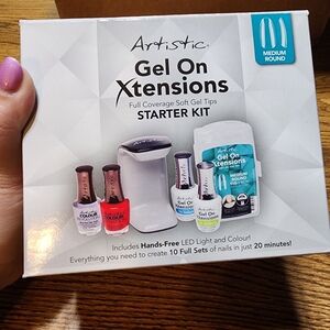 New Artistic Nail Design Gel On Extensions Starter Kit